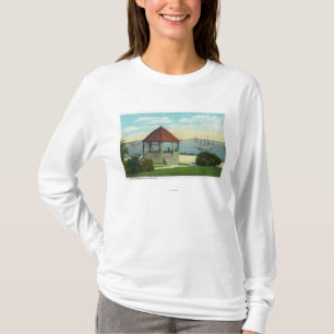 Buiten Uitzicht van de parel van Orr's Island T-shirt