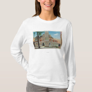 Buiten Uitzicht van de post Kantoor 3 T-shirt