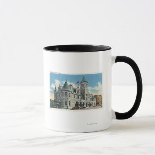 Buiten Uitzicht van de post Kantoor 4 Mok