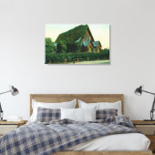Buiten Uitzicht van de presbyteriaanse kerk Canvas Afdruk (Insitu (Slaapkamer))