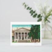 Buiten Uitzicht van de Scottish Rite Temple Briefkaart (Staand voorkant)