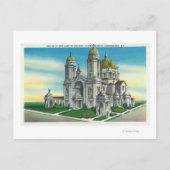 Buiten Uitzicht van de Shrine of our Lady of Briefkaart (Voorkant)