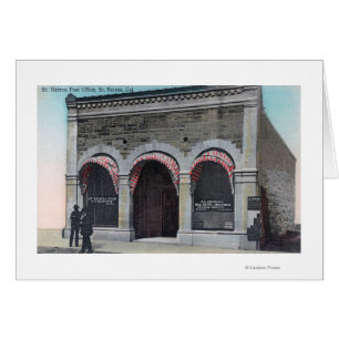 Buiten Uitzicht van de Sint-Helena Post-Kantoor