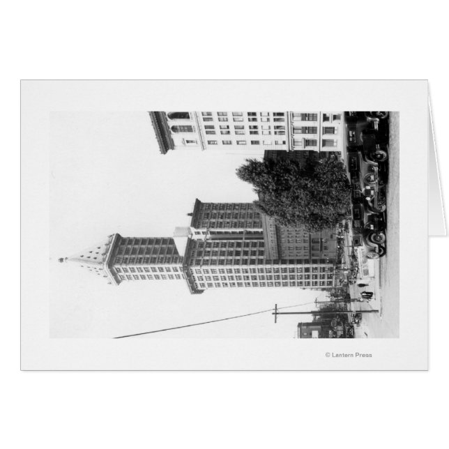 Buiten Uitzicht van de Smith Tower (Voorkant Horizontaal)