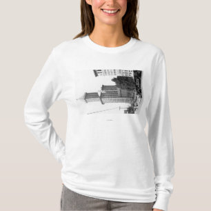 Buiten Uitzicht van de Smith Tower T-shirt