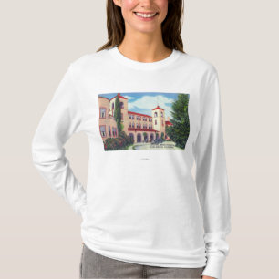 Buiten Uitzicht van de Sonoma Mission Inn T-shirt