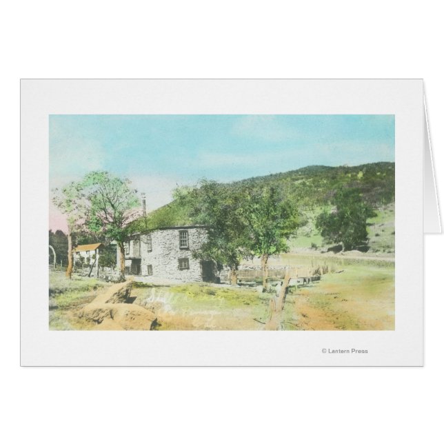 Buiten Uitzicht van de Stills DairyLa Panza, CA (Voorkant Horizontaal)