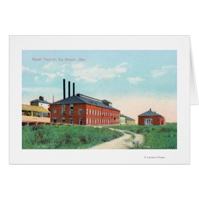 Buiten Uitzicht van de suikerfabriek (Voorkant Horizontaal)