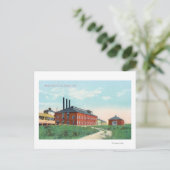 Buiten Uitzicht van de suikerfabriek Briefkaart (Staand voorkant)