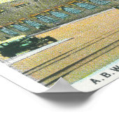 Buiten Uitzicht van de Tecolote Cabaret Poster (Hoek)