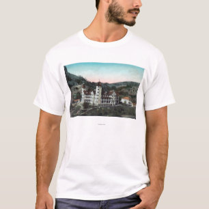 Buiten Uitzicht van de Tuscan Mineral Springs Bldg T-shirt