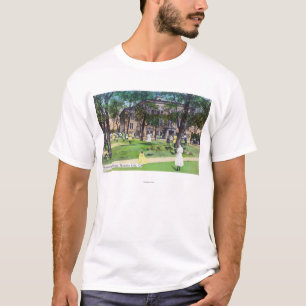 Buiten Uitzicht van de Washington School T-shirt