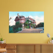 Buiten Uitzicht van FM Borax Smith Residence Canvas Afdruk (Insitu (Woonkamer))