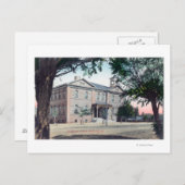 Buiten Uitzicht van Grammar SchoolRedding, CA Briefkaart (Voorkant / Achterkant)