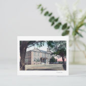 Buiten Uitzicht van Grammar SchoolRedding, CA Briefkaart (Staand voorkant)