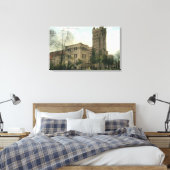 Buiten Uitzicht van het 54e achtervoegsel Canvas Afdruk (Insitu (Slaapkamer))