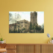 Buiten Uitzicht van het 54e achtervoegsel Canvas Afdruk (Insitu (Woonkamer))