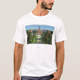 Buiten Uitzicht van het Aetna Life Insurance Build T-shirt