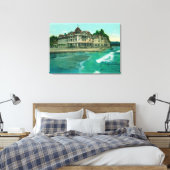 Buiten Uitzicht van het beroemde Capitola Hotel Canvas Afdruk (Insitu (Slaapkamer))