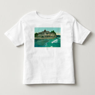Buiten Uitzicht van het beroemde Capitola Hotel Kinder Shirts