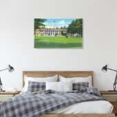 Buiten Uitzicht van het Colonnade-gebouw Canvas Afdruk (Insitu (Slaapkamer))