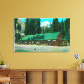 Buiten Uitzicht van het Dardanelle Resort Canvas Afdruk (Insitu (Woonkamer))