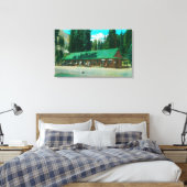 Buiten Uitzicht van het Dardanelle Resort Canvas Afdruk (Insitu (Slaapkamer))