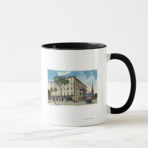 Buiten Uitzicht van het De Witt Hotel Mok