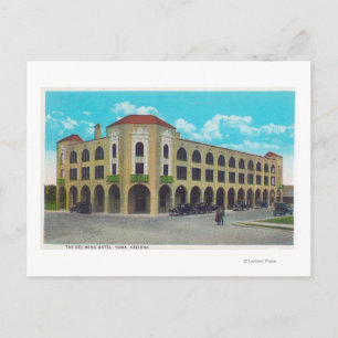 Buiten Uitzicht van het Del Ming HotelYuma, AZ Briefkaart