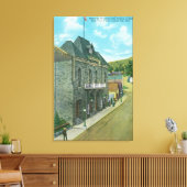 Buiten Uitzicht van het Famous Opera House Canvas Afdruk (Insitu (Woonkamer))