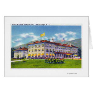 Buiten Uitzicht van het Fort William Henry Hotel