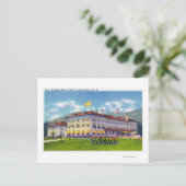 Buiten Uitzicht van het Fort William Henry Hotel Briefkaart (Staand voorkant)