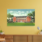 Buiten Uitzicht van het Gideon Putnam Hotel Canvas Afdruk (Insitu (Woonkamer))