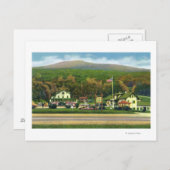 Buiten Uitzicht van het Glen House Briefkaart (Voorkant / Achterkant)