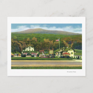 Buiten Uitzicht van het Glen House Briefkaart