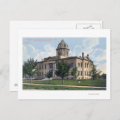 Buiten Uitzicht van het graafschap Canyon Briefkaart (Voorkant / Achterkant)