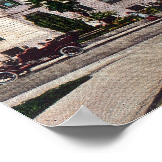 Buiten Uitzicht van het graafschap Sonoma Poster (Hoek)