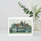 Buiten Uitzicht van het Hotel Centralia Briefkaart (Staand voorkant)