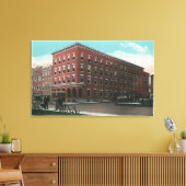 Buiten Uitzicht van het Hotel Cumberland Canvas Afdruk (Insitu (Woonkamer))