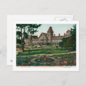 Buiten Uitzicht van het Hotel del Monte en Motiver Briefkaart (Voorkant / Achterkant)