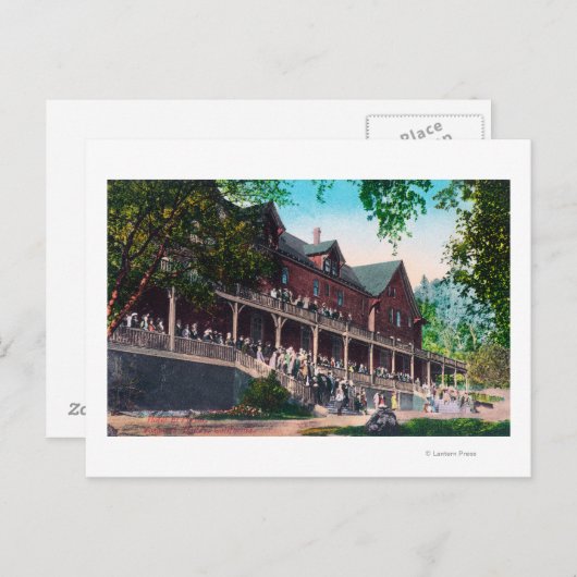 Buiten Uitzicht van het Hotel El Portal Briefkaart (Voorkant / Achterkant)