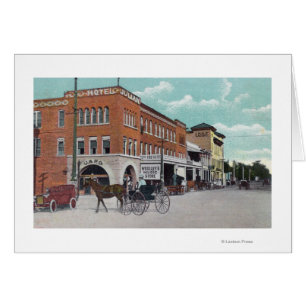 Buiten Uitzicht van het Hotel Julian Woodland, CA