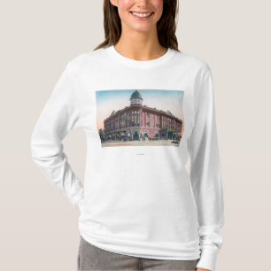 Buiten Uitzicht van het Hotel Stewart T-shirt