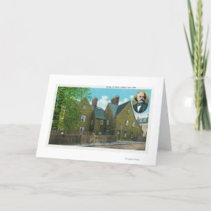 Buiten Uitzicht van het Huis van Zeven Geveltoppen Kaart