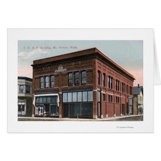 Buiten Uitzicht van het IOOF-gebouw (Voorkant Horizontaal)