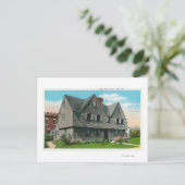 Buiten Uitzicht van het John Ward House Briefkaart (Staand voorkant)