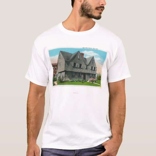 Buiten Uitzicht van het John Ward House T-shirt (Voorkant)
