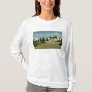 Buiten Uitzicht van het Lincoln Bath House T-shirt