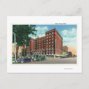 Buiten Uitzicht van het Mark Twain Hotel Briefkaart