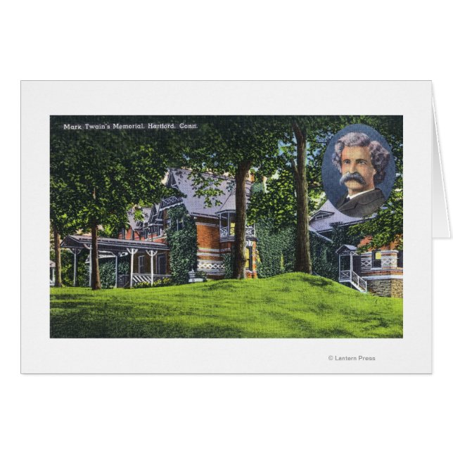 Buiten Uitzicht van het Mark Twain Memorial # 2 (Voorkant Horizontaal)